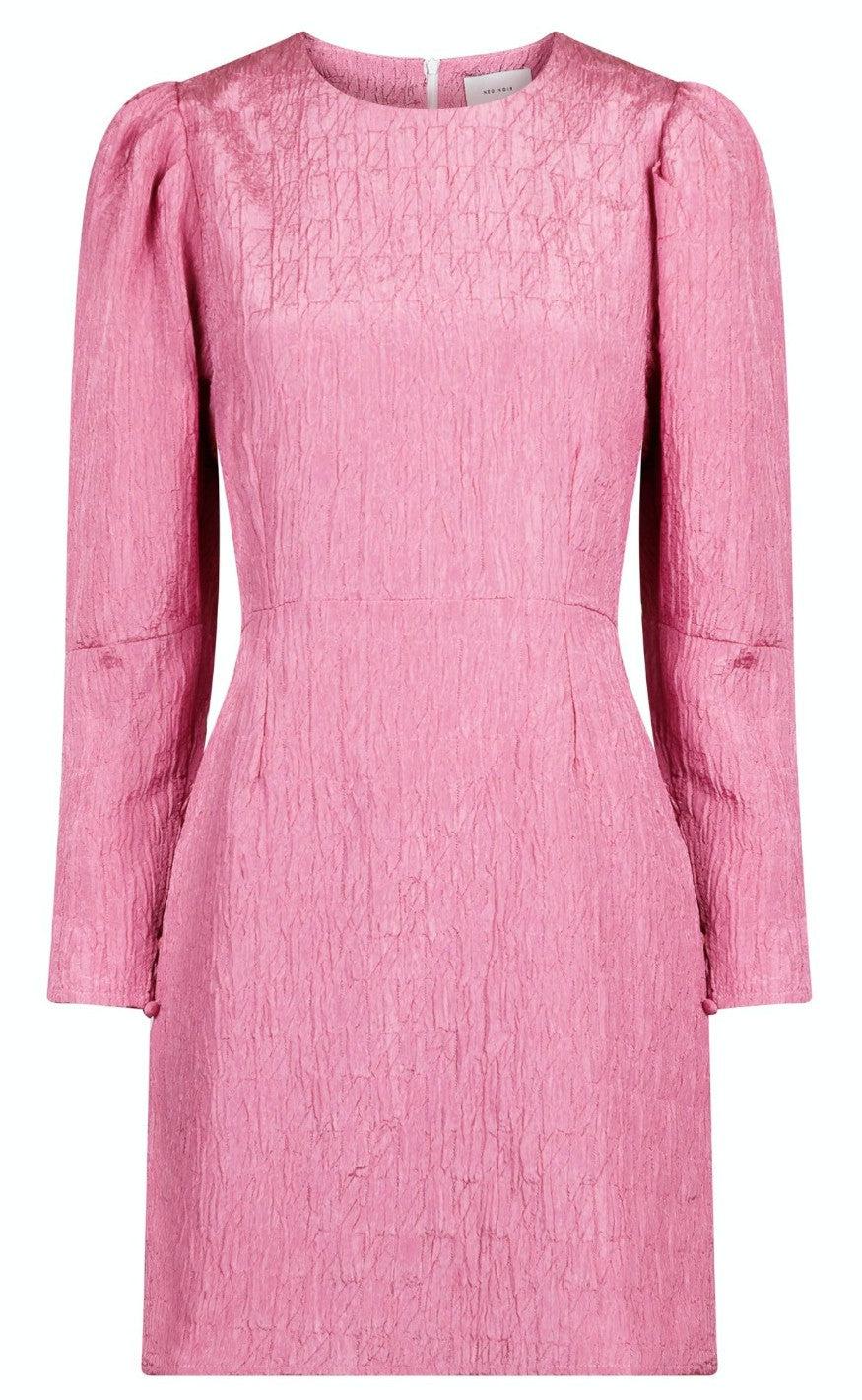 Neo Noir Kjole - Anne Structure - Pink