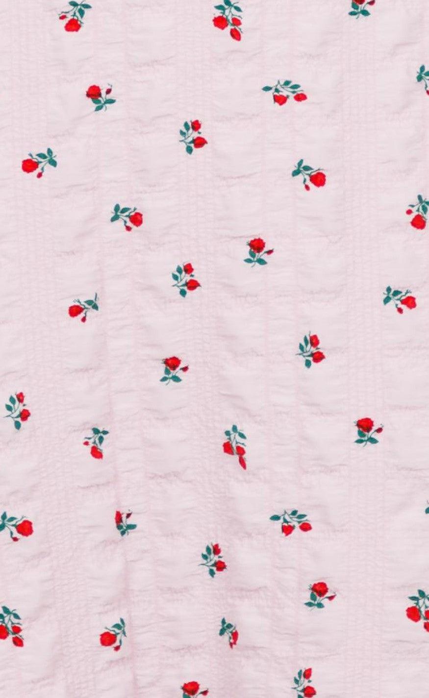 Neo Noir Kjole - Carla Wrap - Rose
