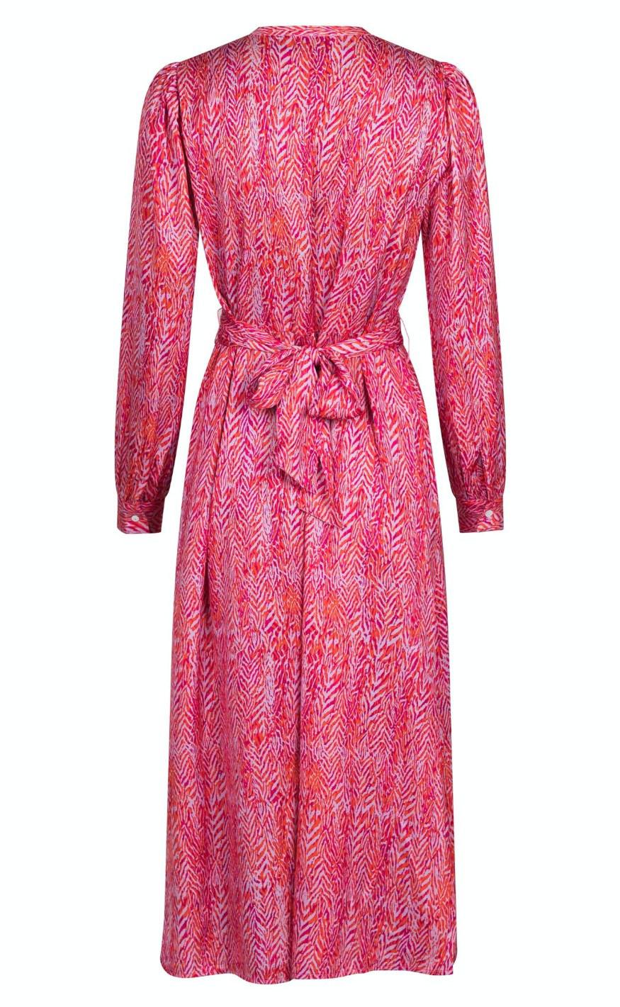 Neo Noir Kjole - Cilian Ditsy Glow - Pink
