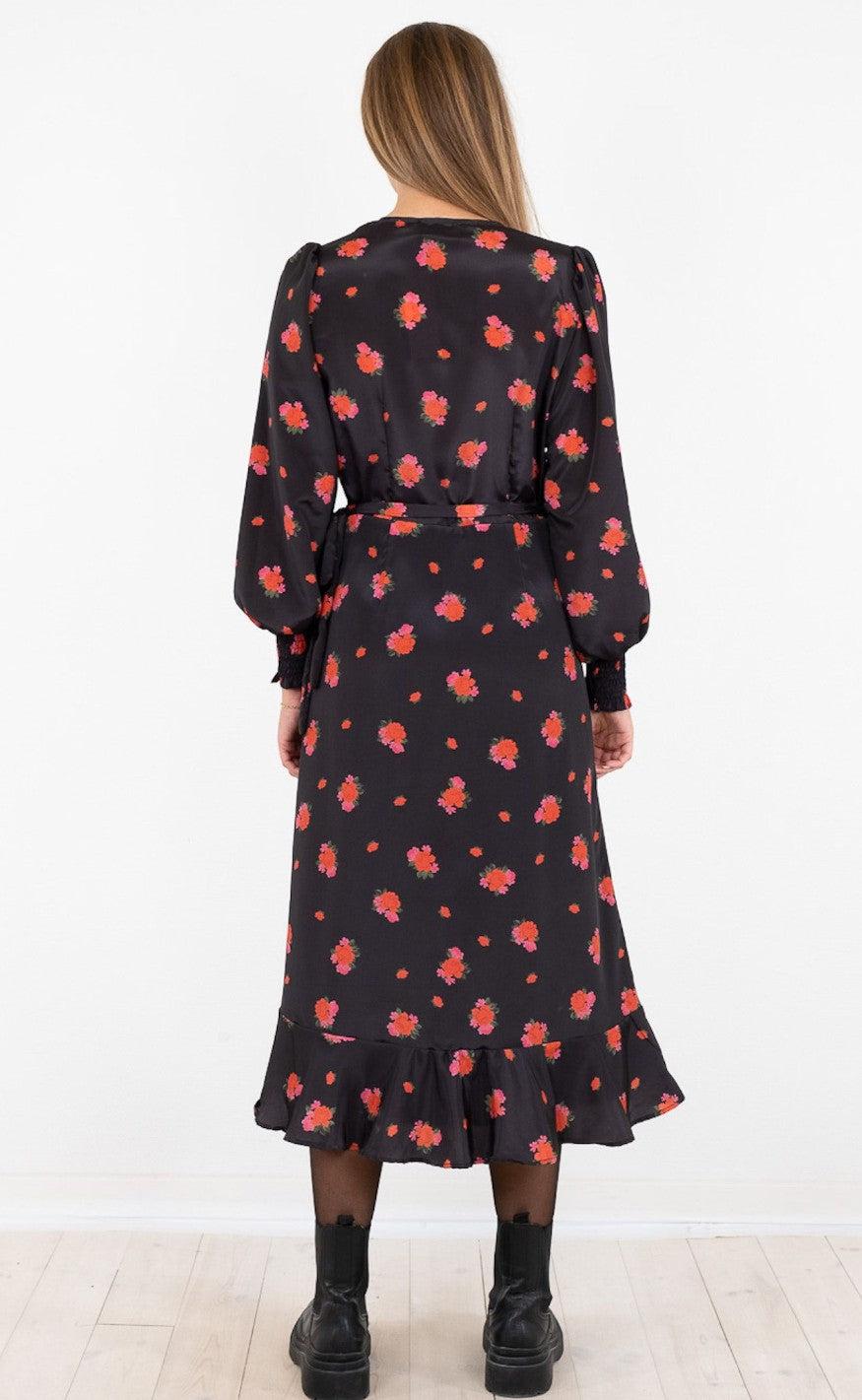 Neo Noir Kjole - Eva Forever Rose - Black