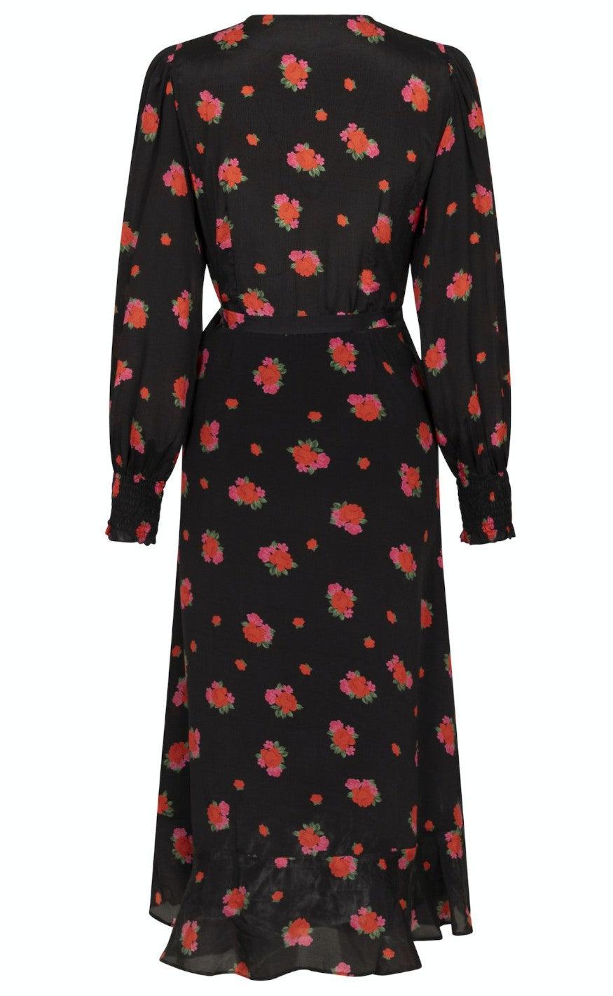 Neo Noir Kjole - Eva Forever Rose - Black