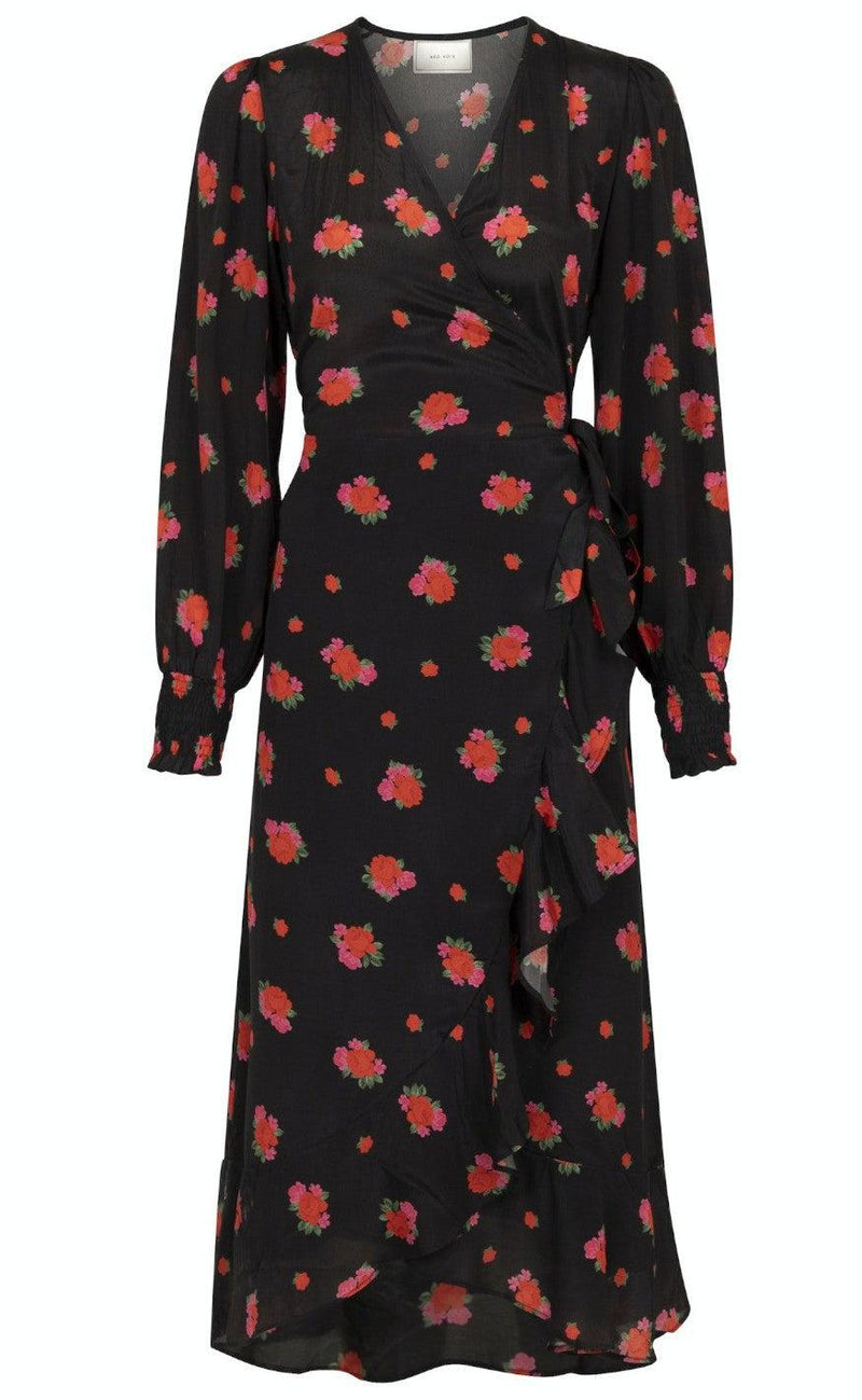 Neo Noir Kjole - Eva Forever Rose - Black