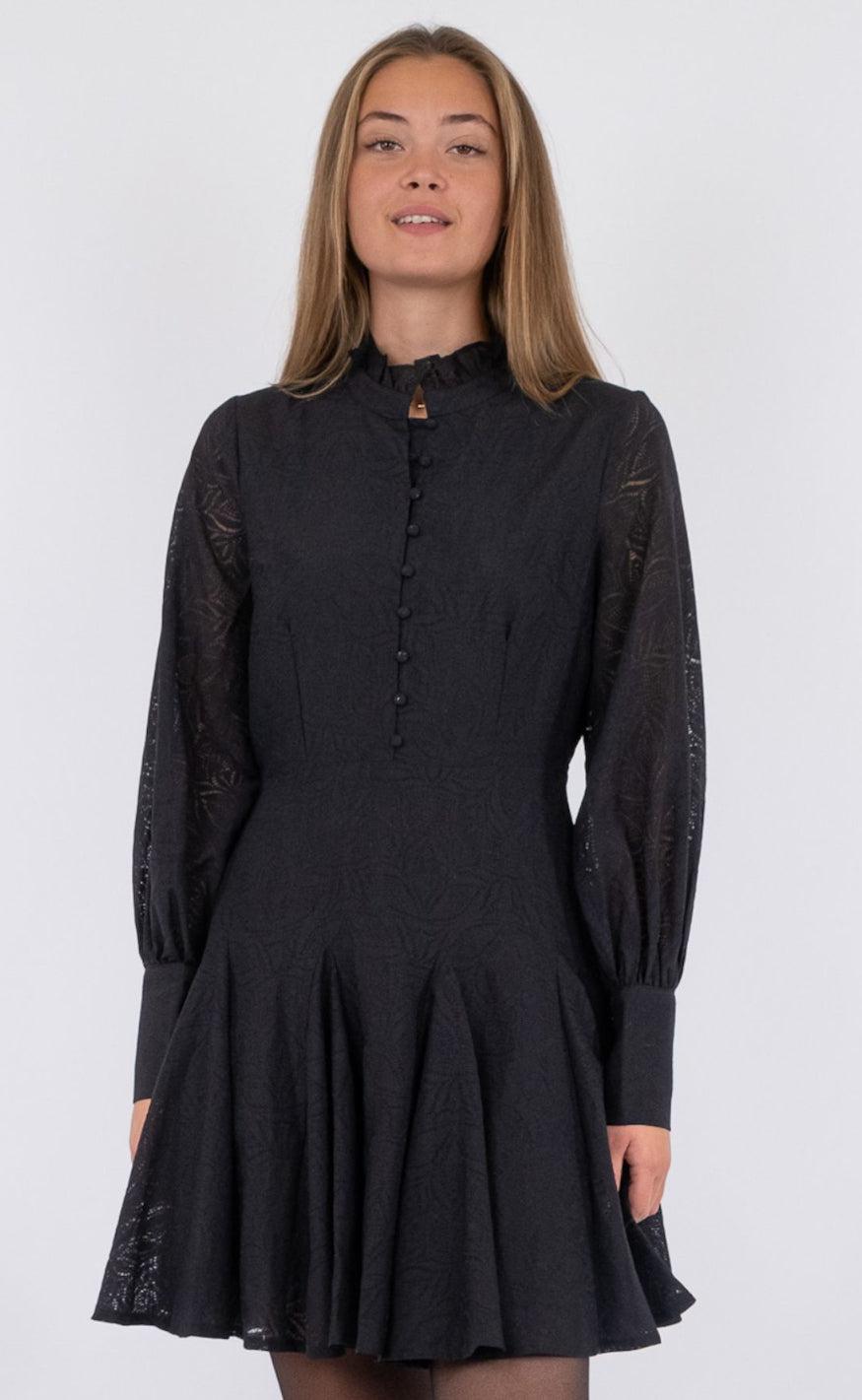 Neo Noir Kjole - Florence - Black