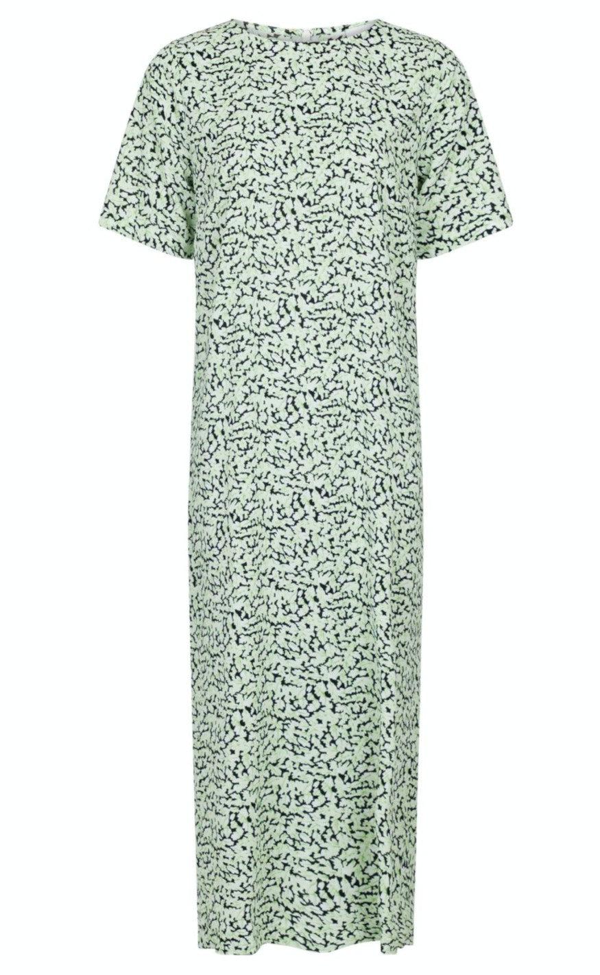 Neo Noir Kjole - Larri Fall Leaf - Green