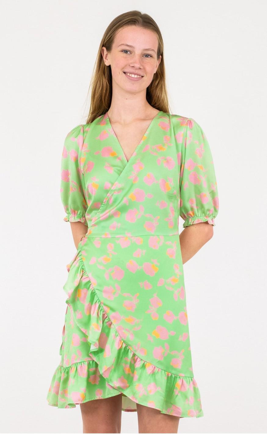 Neo Noir Kjole - Marsa Love Rose - Light Green