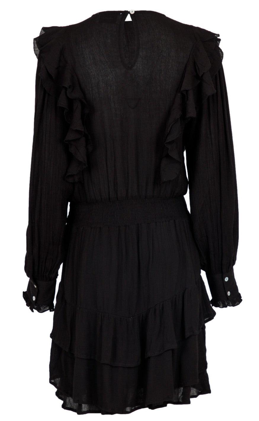 Neo Noir Kjole - Mimba Crepe - Black