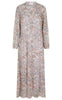Neo Noir Kjole - Nobis Faded Leo - Off White