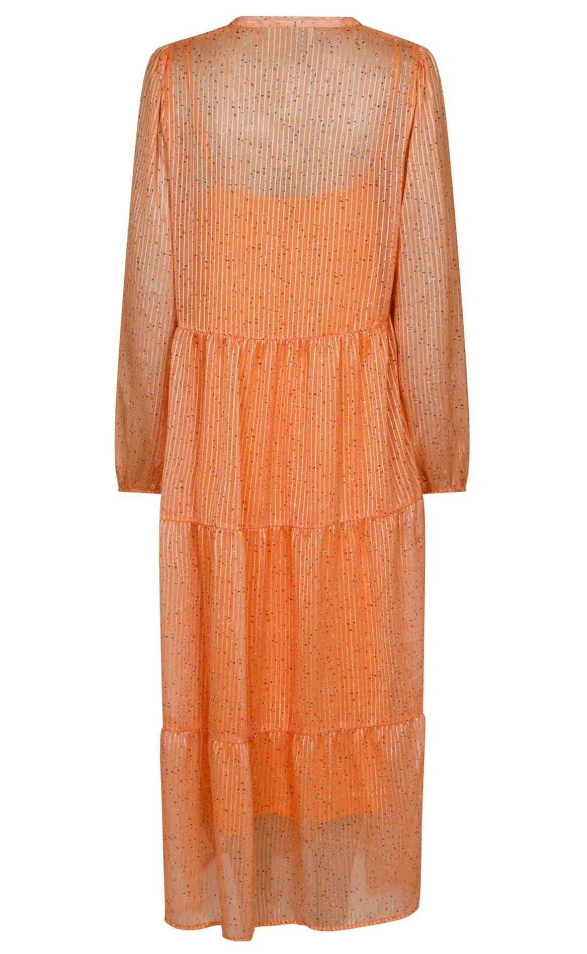 Neo Noir Kjole - Nobis - Tangerine