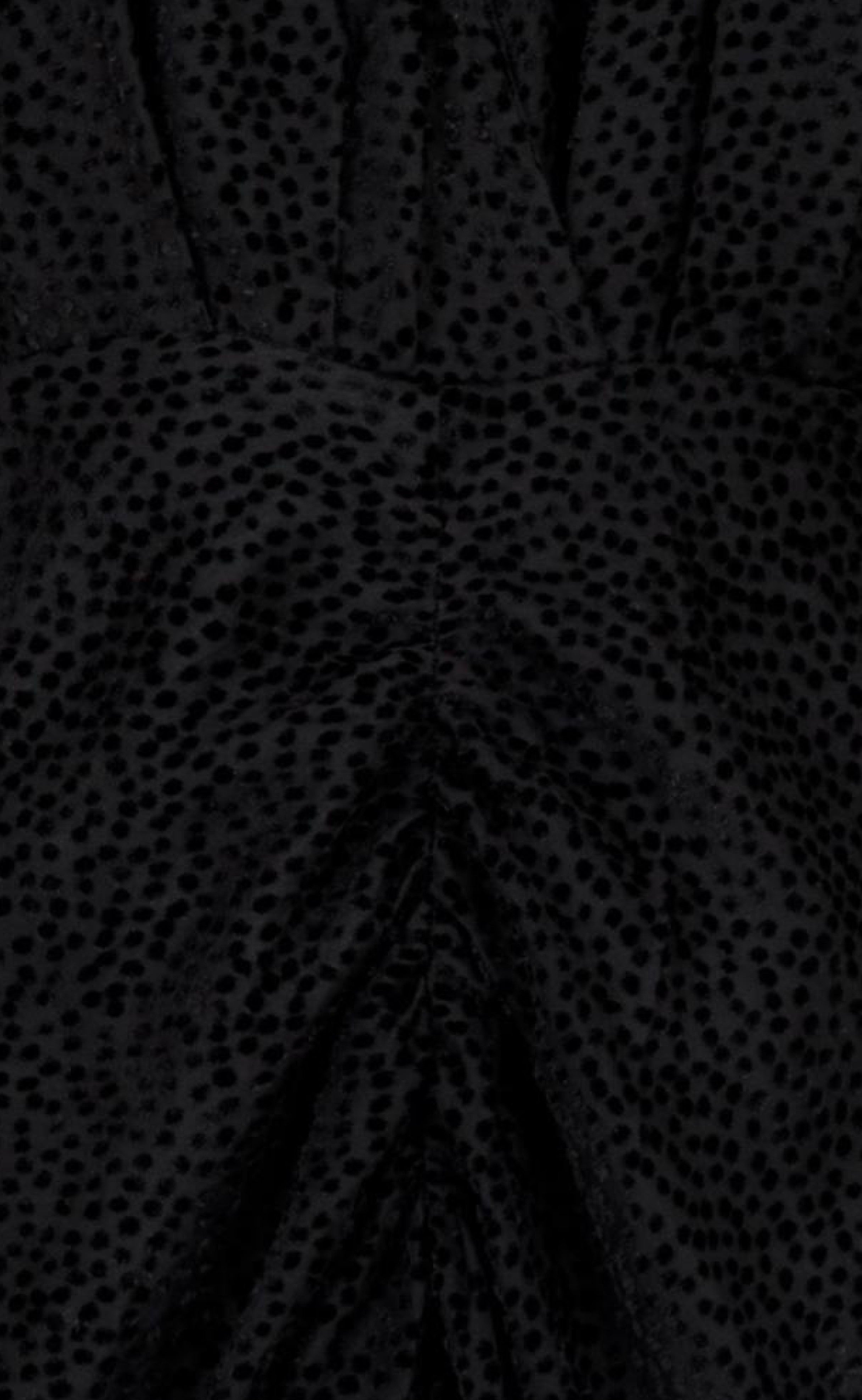 Neo Noir Kjole - Paloma Dot - Black