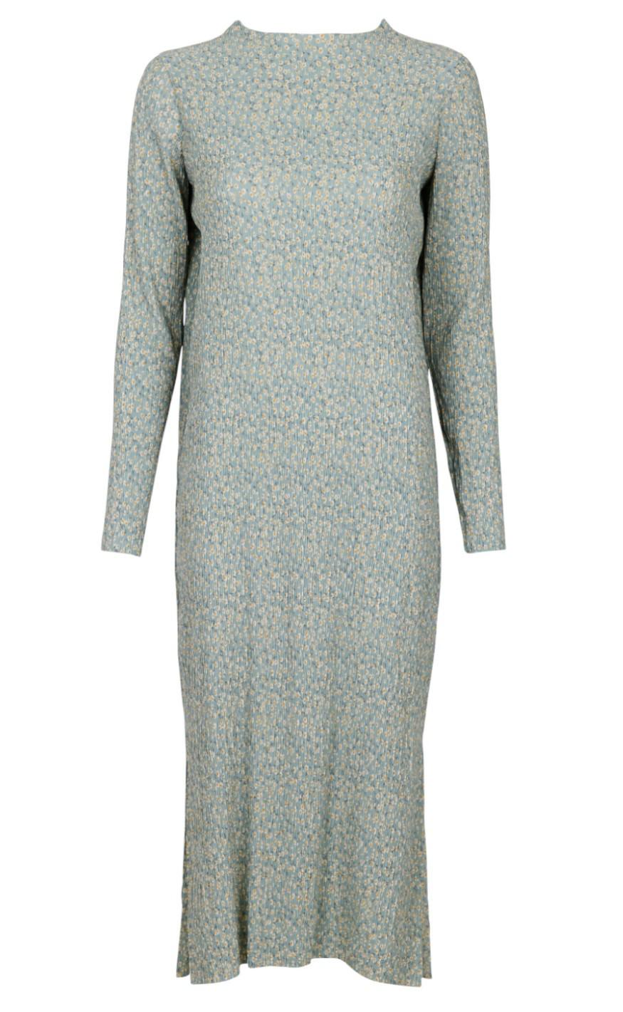 Neo Noir Kjole - Vogue Floral Storm - Mint