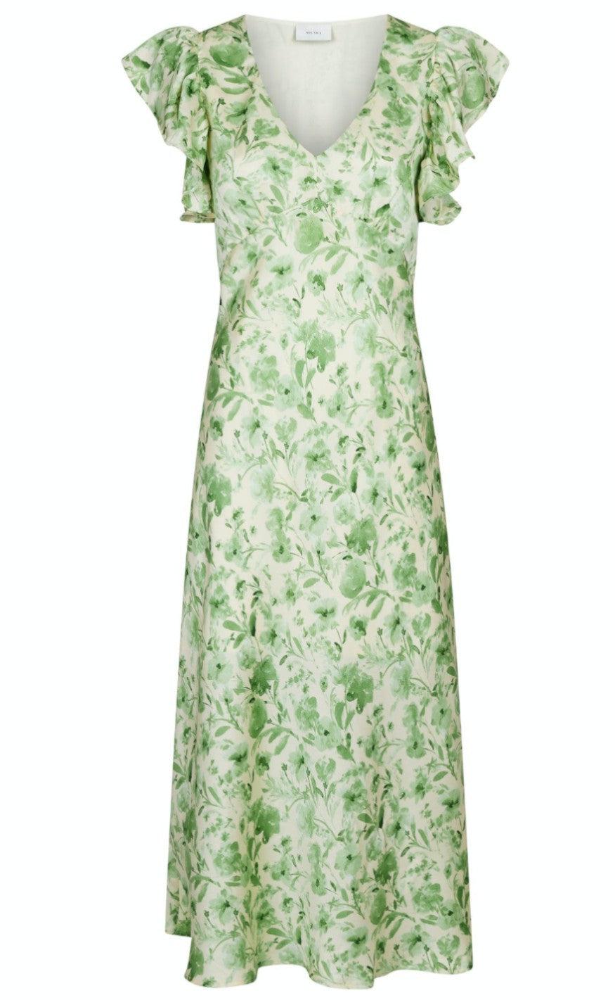 Neo Noir Kjole - Zahara - Light Green