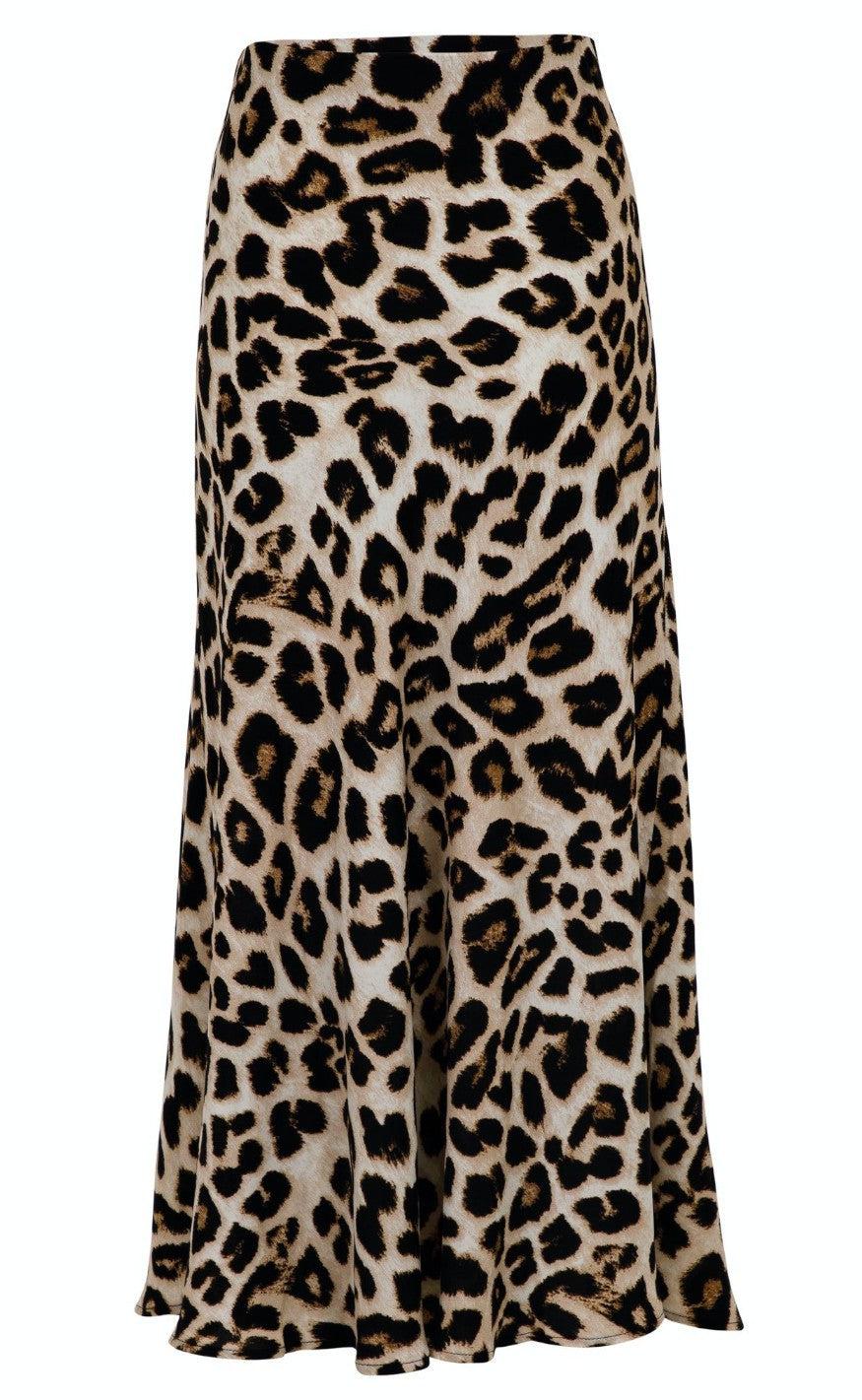 Neo Noir Nederdel - Bovary Big Leo - Leopard