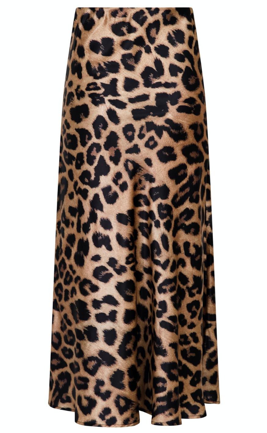 Neo Noir Nederdel - Bovary Leo - Leopard