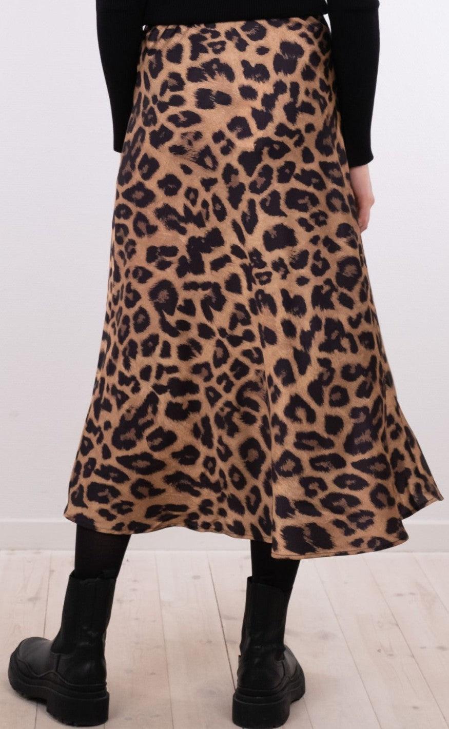 Neo Noir Nederdel - Bovary Leo - Leopard