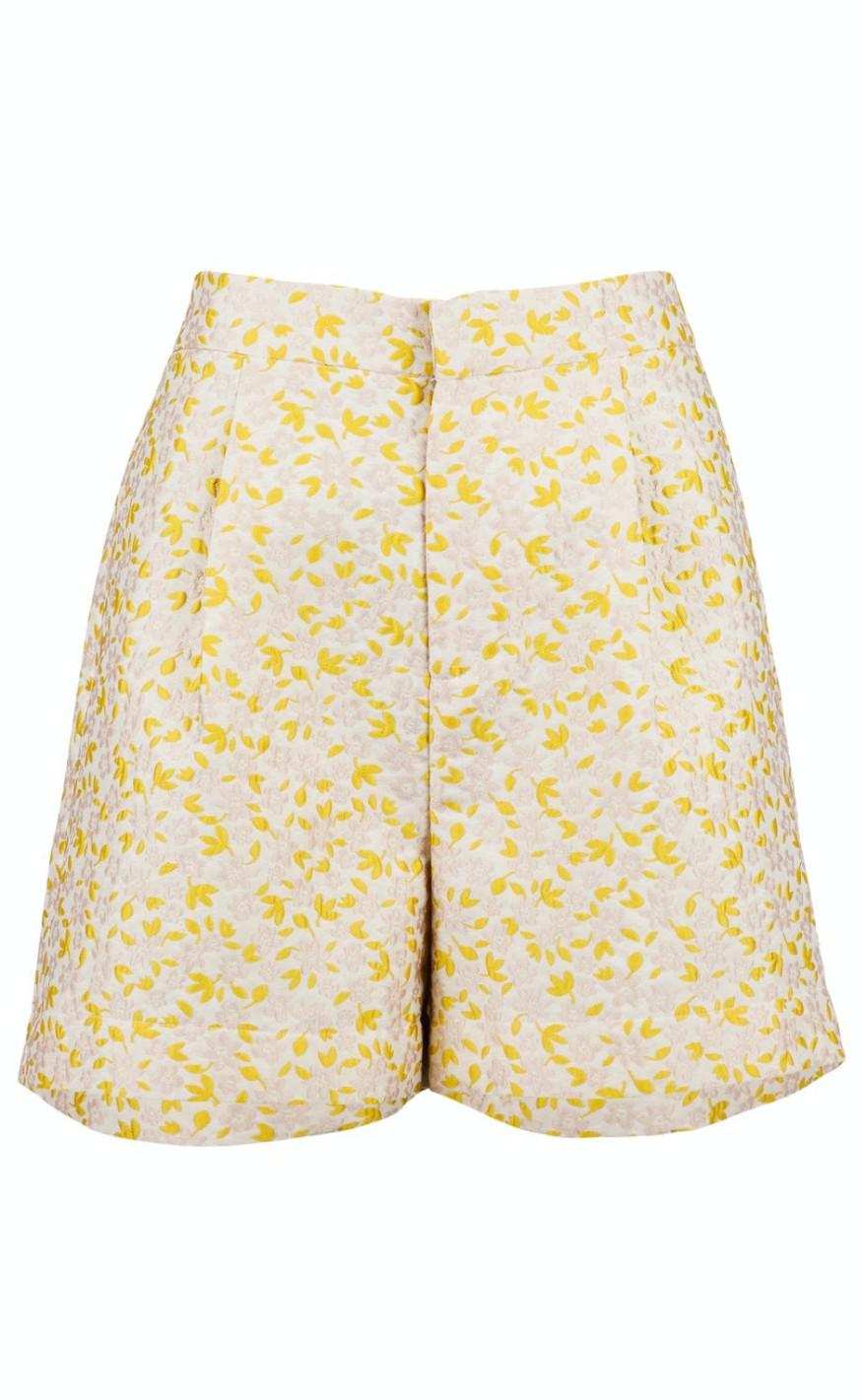 Neo Noir Shorts - Nancy - Yellow
