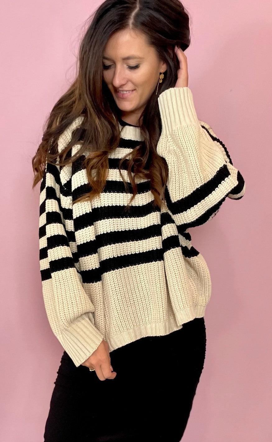 Neo Noir Sweater - Dakota - Black