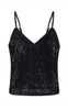 Neo Noir Top - Elinas Glitter - Black