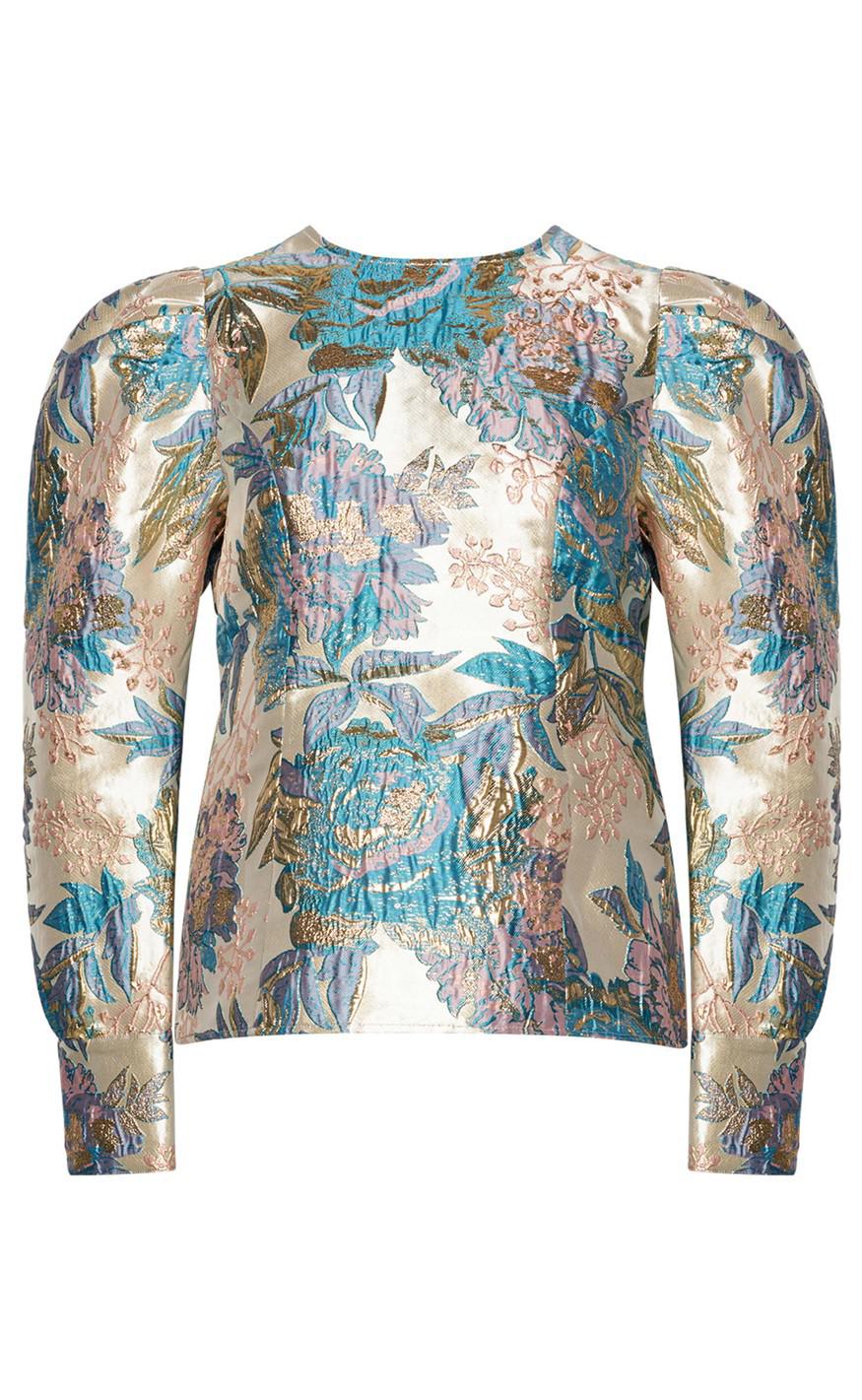 Noella Bluse - Aya Liss - Light Blue