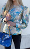 Noella Bluse - Aya Liss - Light Blue