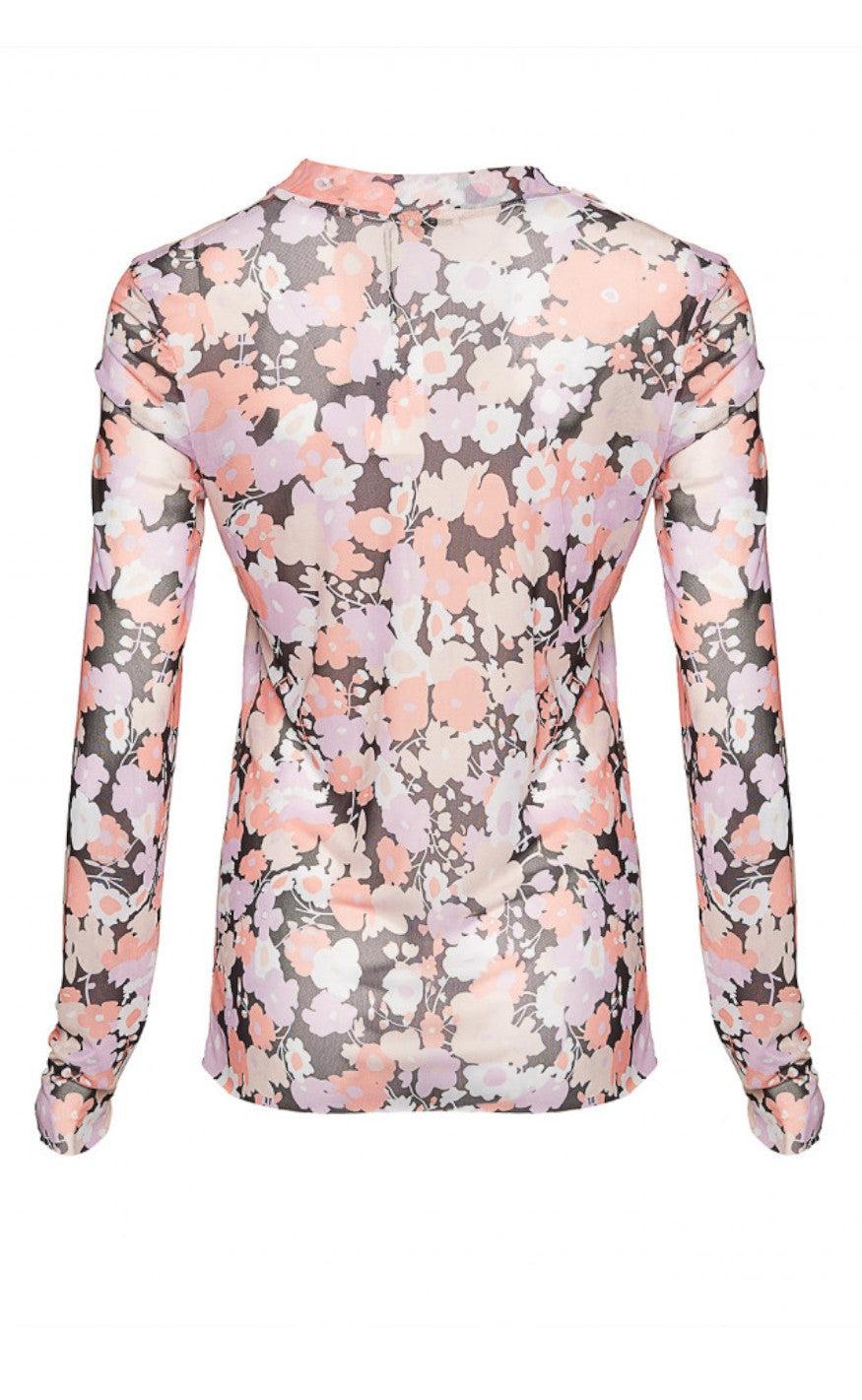 Noella Bluse - Haily - Lilac Flower