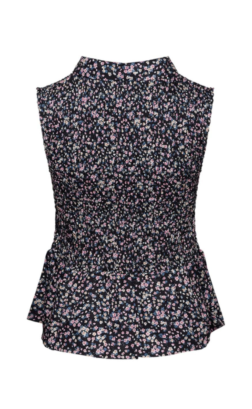 Noella Bluse - Josie - Blush White Flower