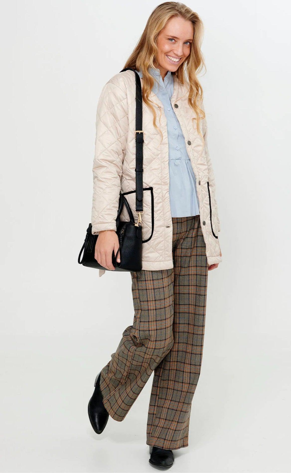 Noella Bukser - Brooklyn - Brown Checks