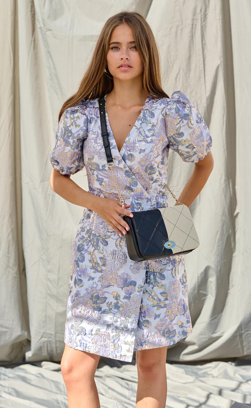 Noella Kjole - Neva Belt - Lilac Mix