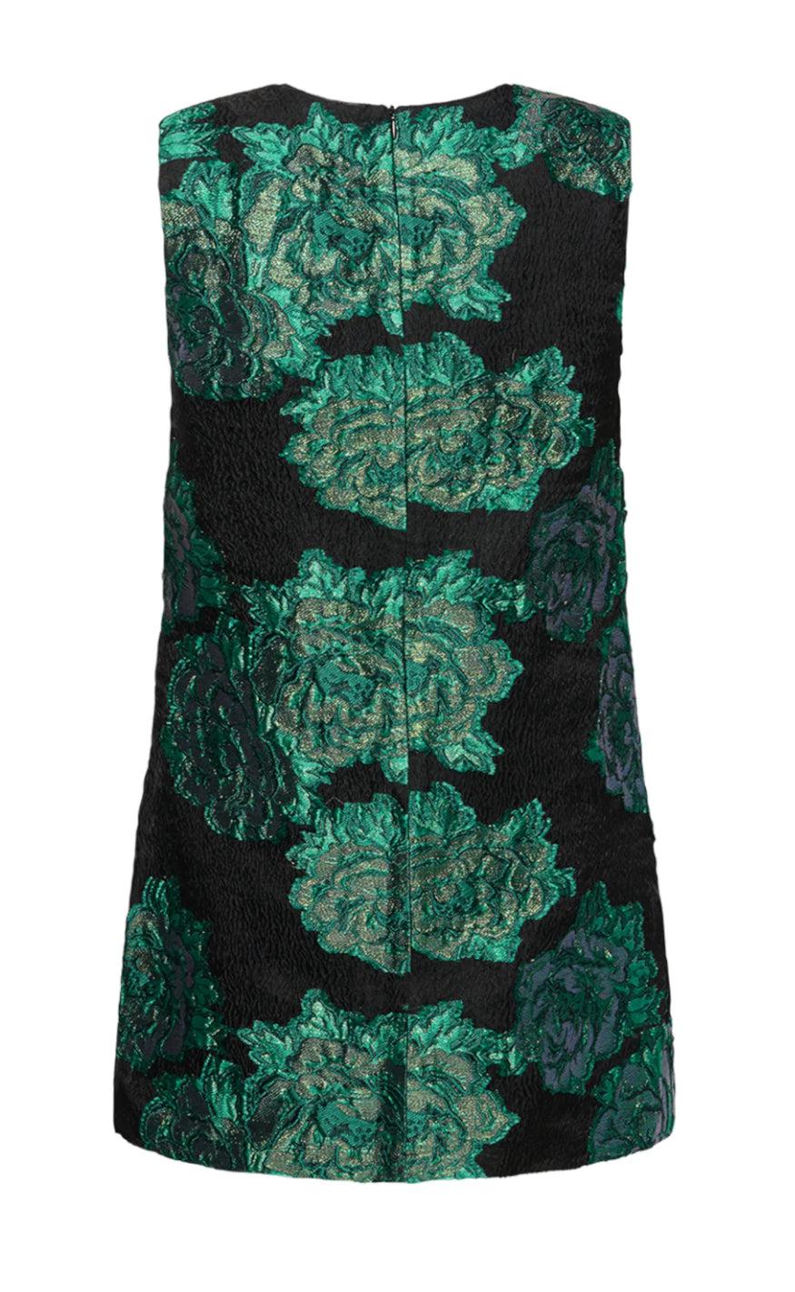 Noella Kjole - Taylor V-Neck - Green Mix