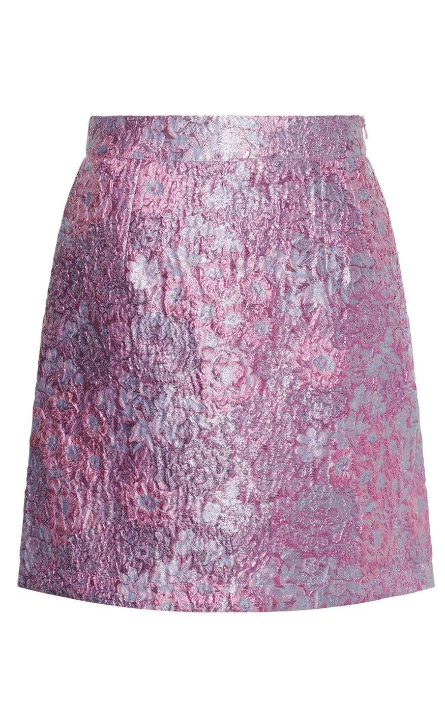 Noella Nederdel - Neva Jacquard - Lilac Jacquard