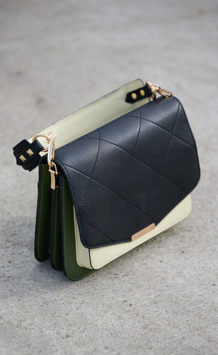 Noella Taske - Blanca Multi Compartment - Black/Green/Cream