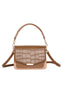 Noella Taske - Blanca Multi Compartment - Dark Brown Croco