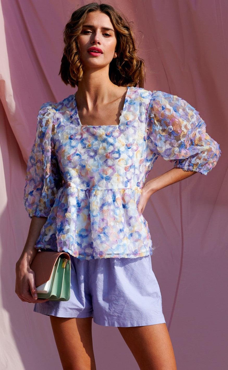 Noella Top - Nena - Multi Mix