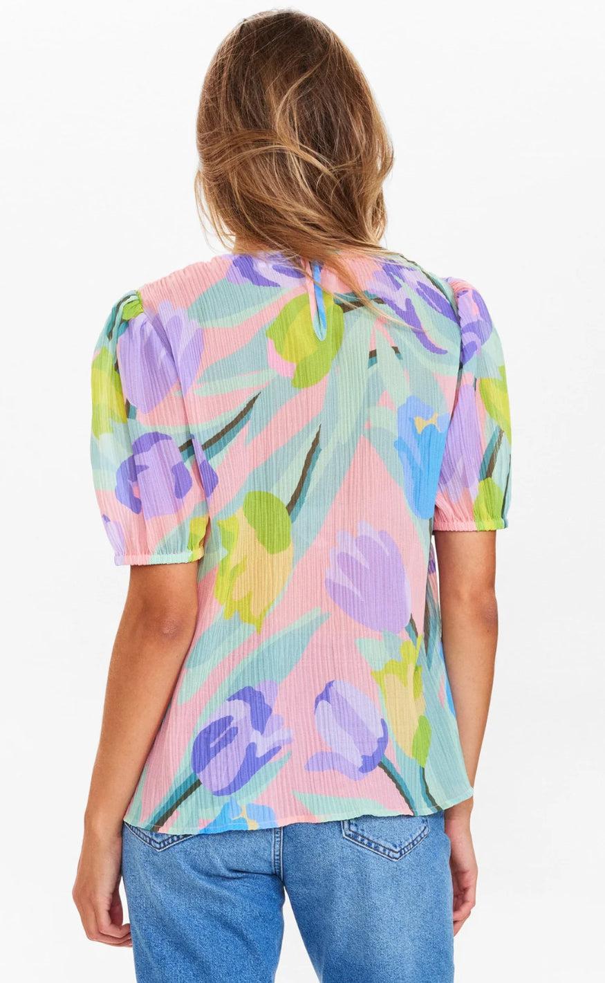 Nümph Bluse - Clio - Peach Melba