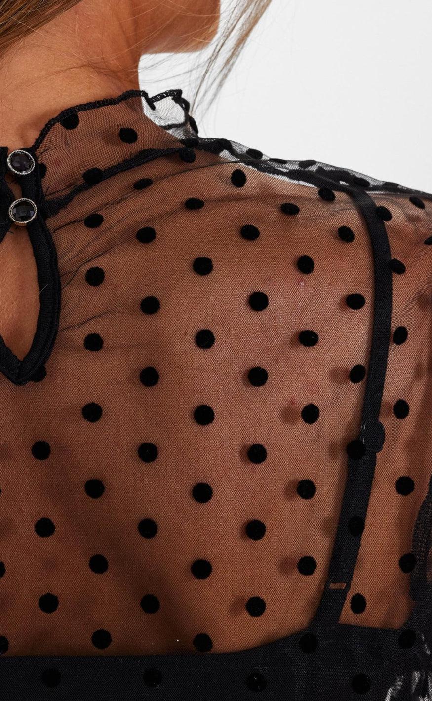 Nümph Bluse - Juliette - Caviar