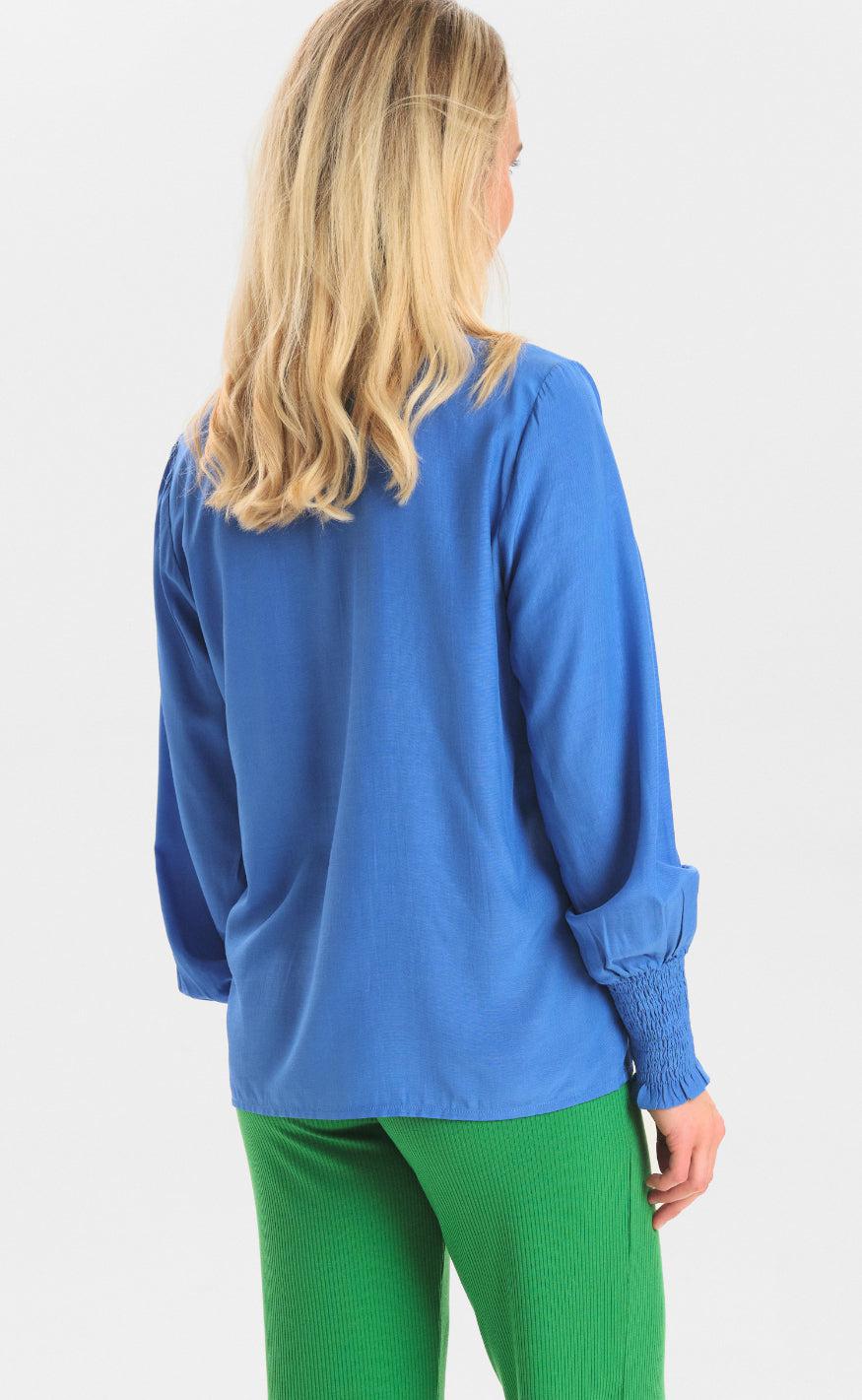 Nümph Bluse - Softy - Palace Blue