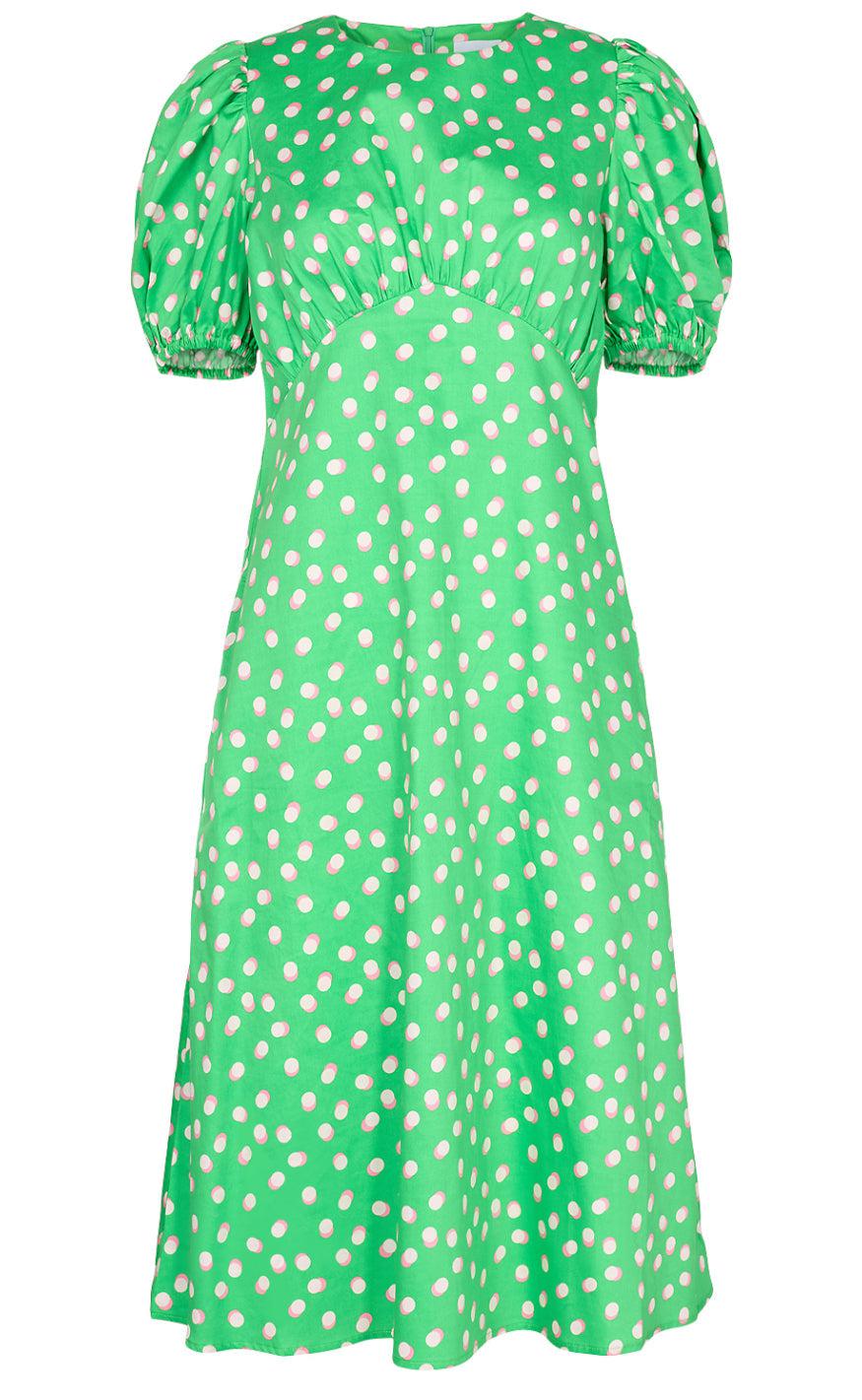 Nümph Kjole - Paula - Poison Green