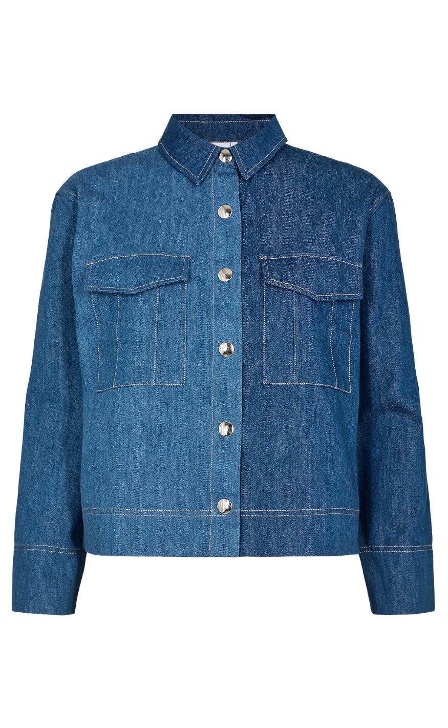 Nümph Skjorte - Rina - Medium Blue