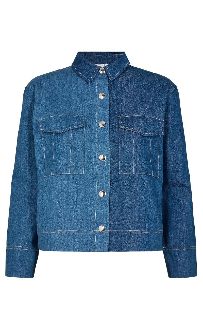 Nümph Skjorte - Rina - Medium Blue