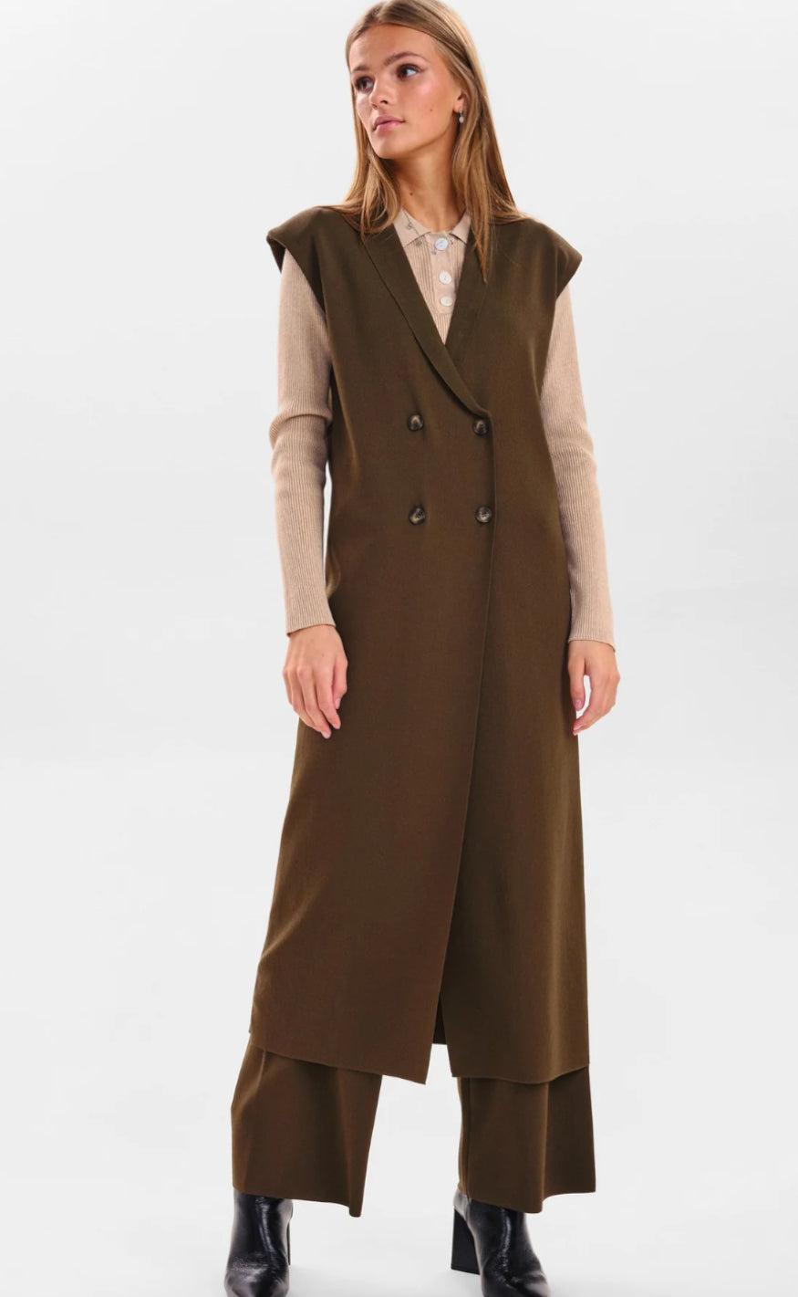 Nümph Vest - Sisanna - Olive Night