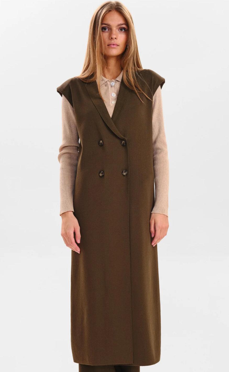 Nümph Vest - Sisanna - Olive Night