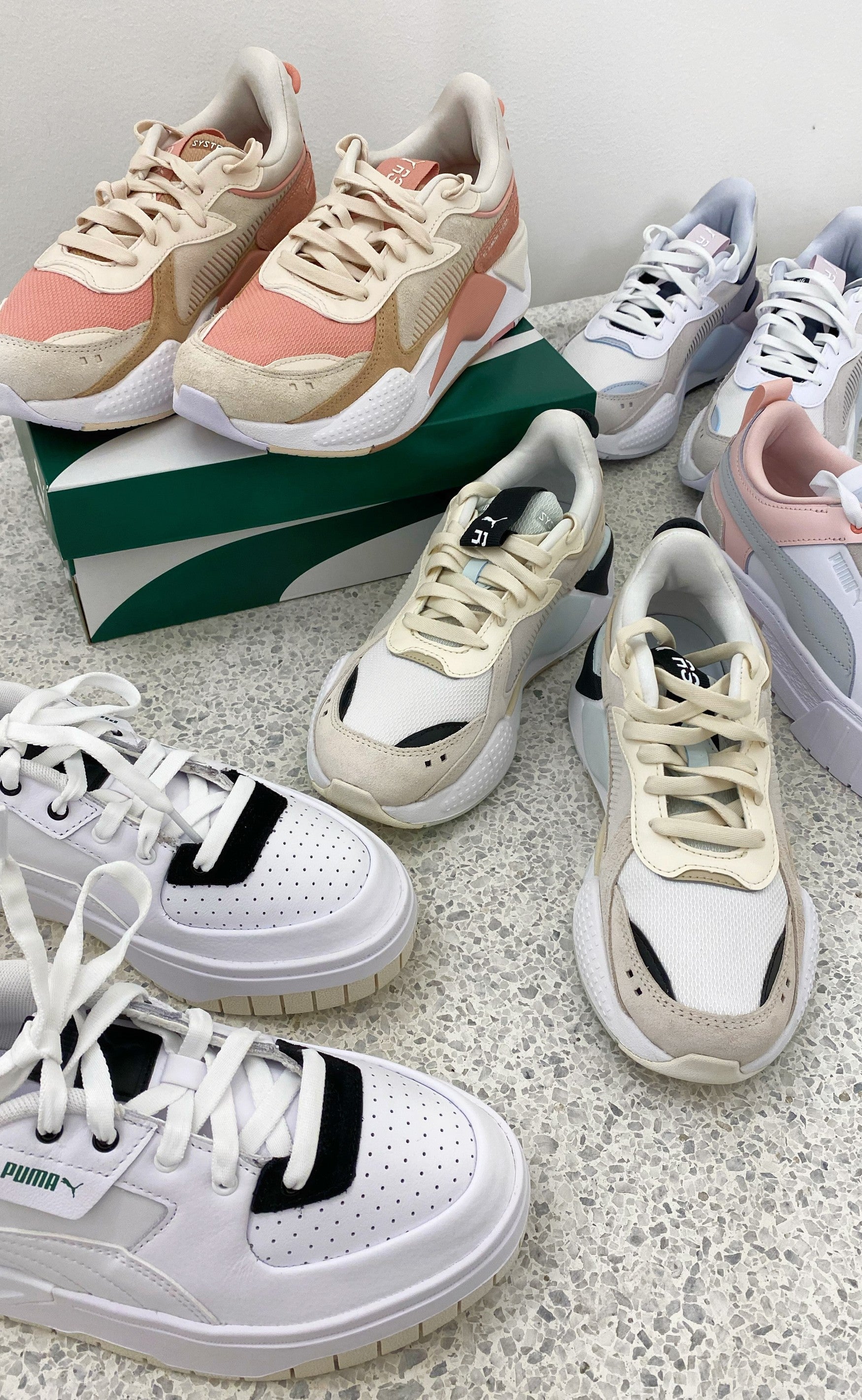 Puma Sneakers - Cali Dream Heritage Wns - White-Marshmallow