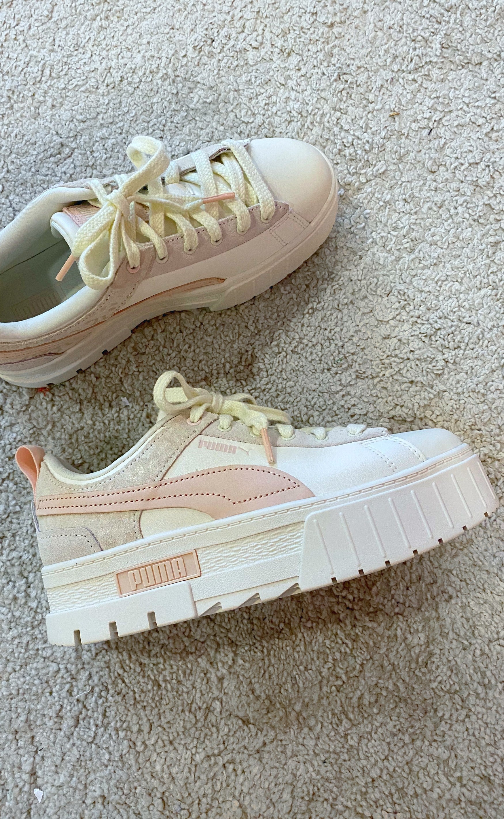 Puma Sneakers - Mayze Raw Muted Animal Wns - Marshmallow