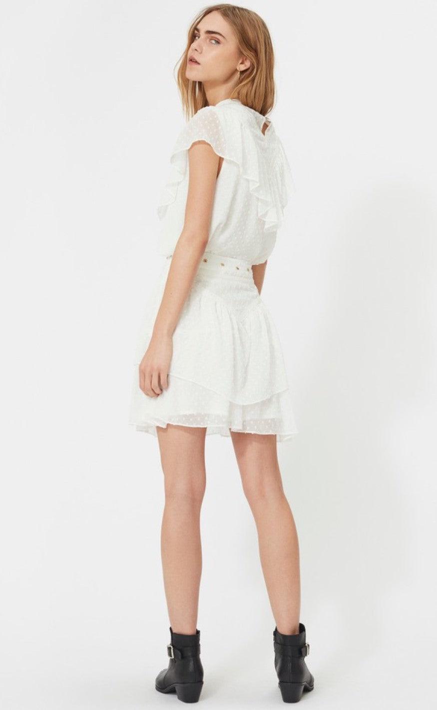 SOFIE SCHNOOR LARA SKIRT WHITE S202286