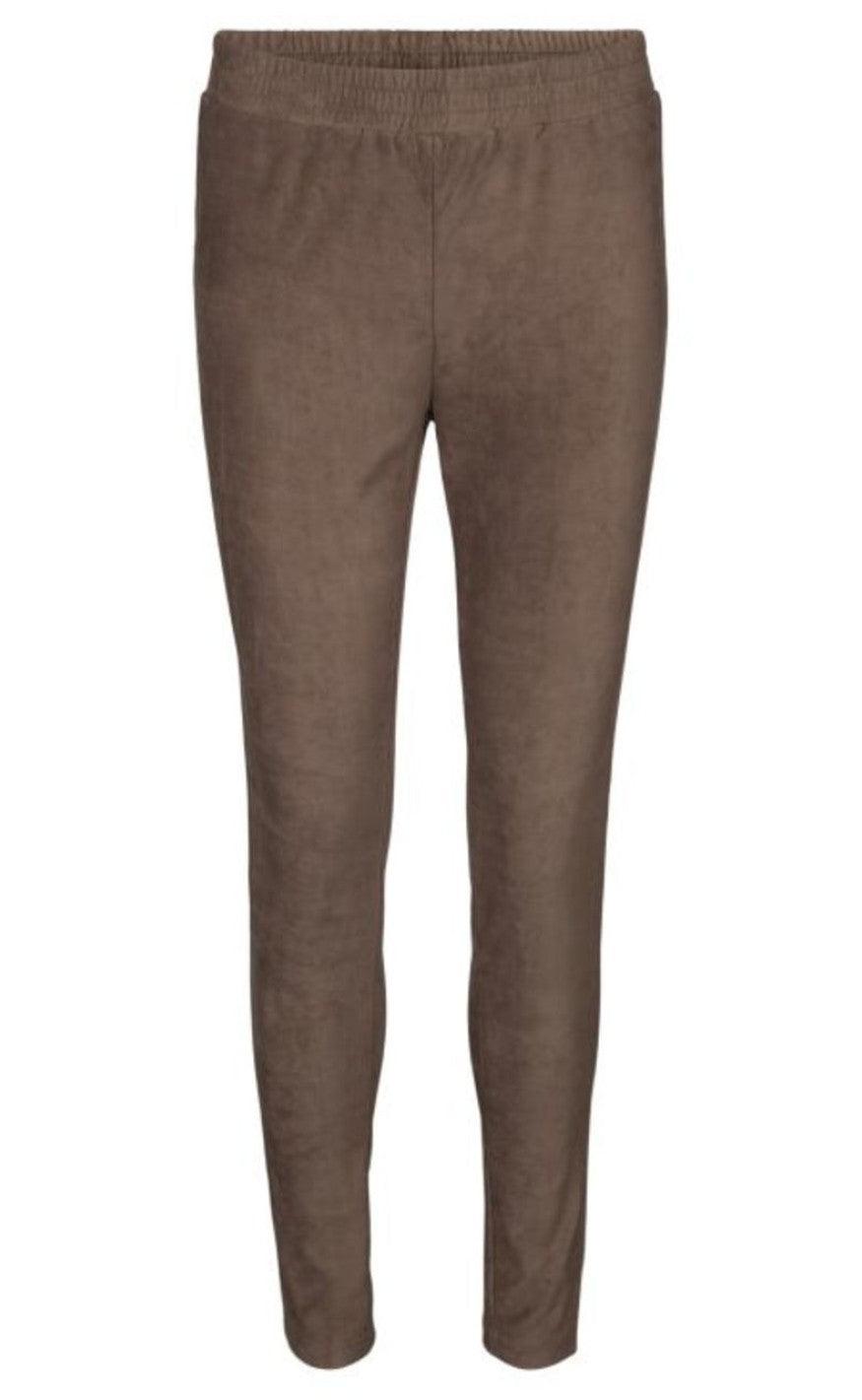 SOFIE SCHNOOR NEW CARLA PANTS DARK BROWN S201207