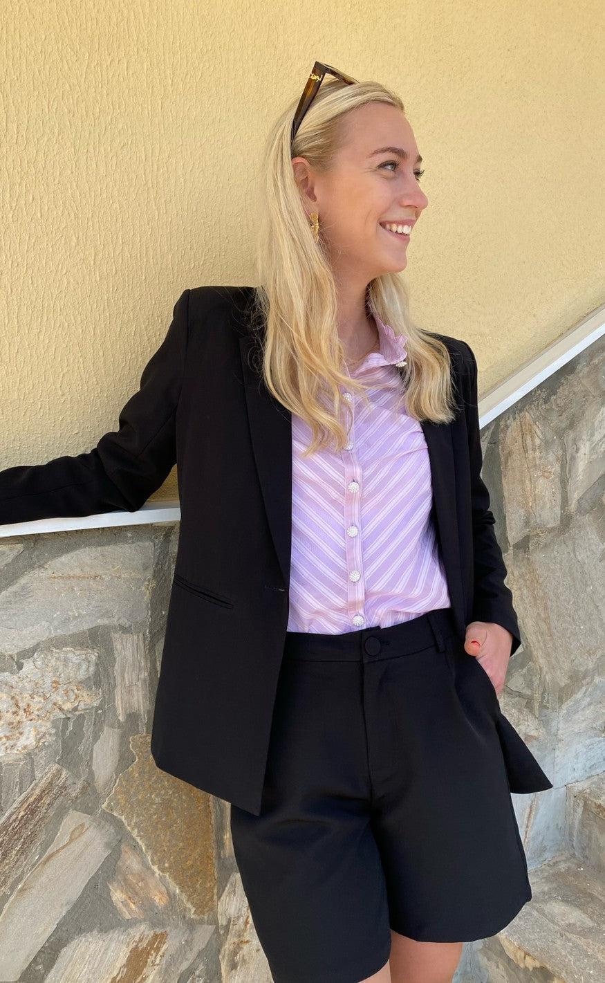Say INA Copenhagen Blazer - Mai - Black