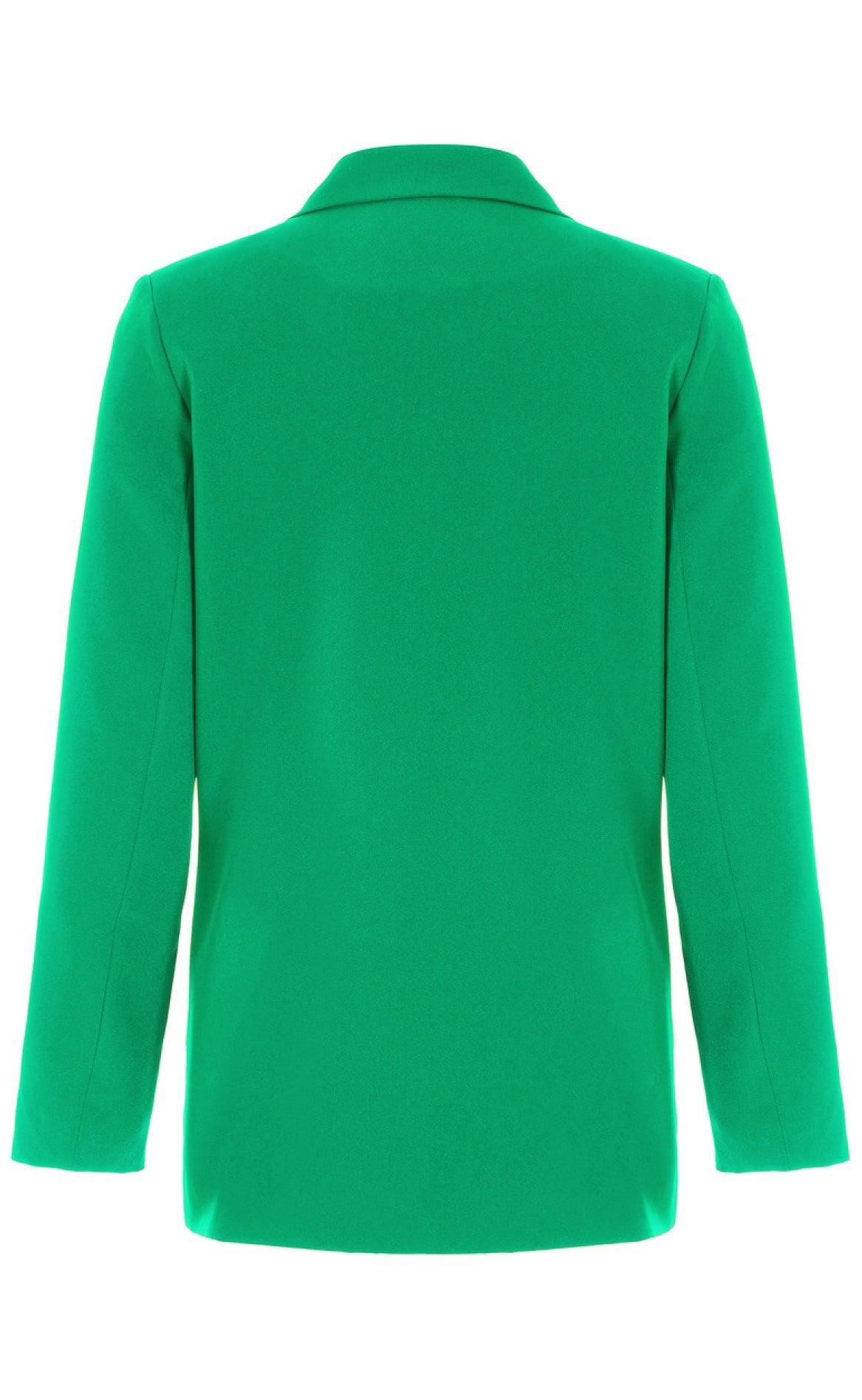 Say INA Copenhagen Blazer - Mai - Green