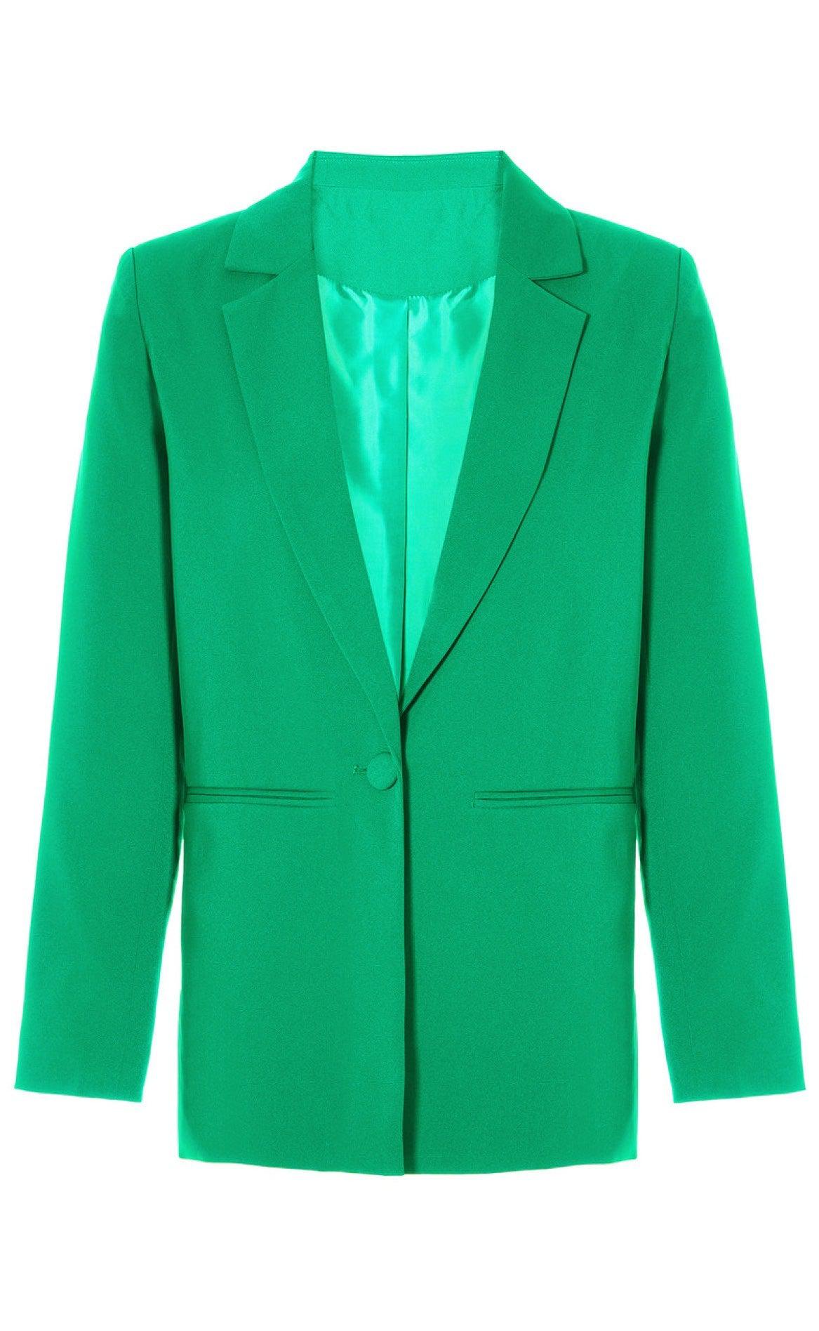 Say INA Copenhagen Blazer - Mai - Green