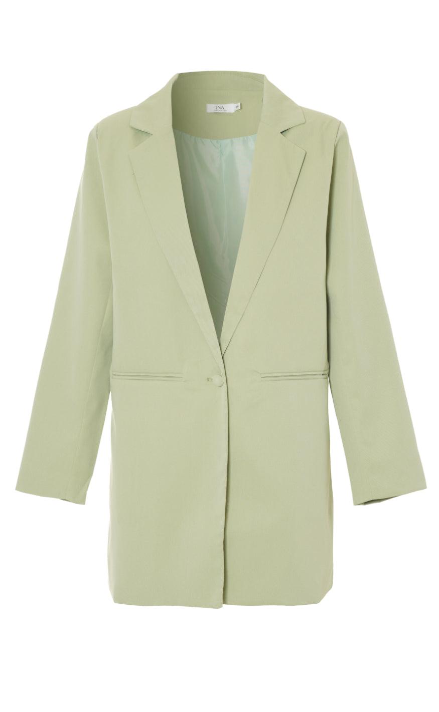 Say INA Copenhagen Blazer - Mai Long - Light Green