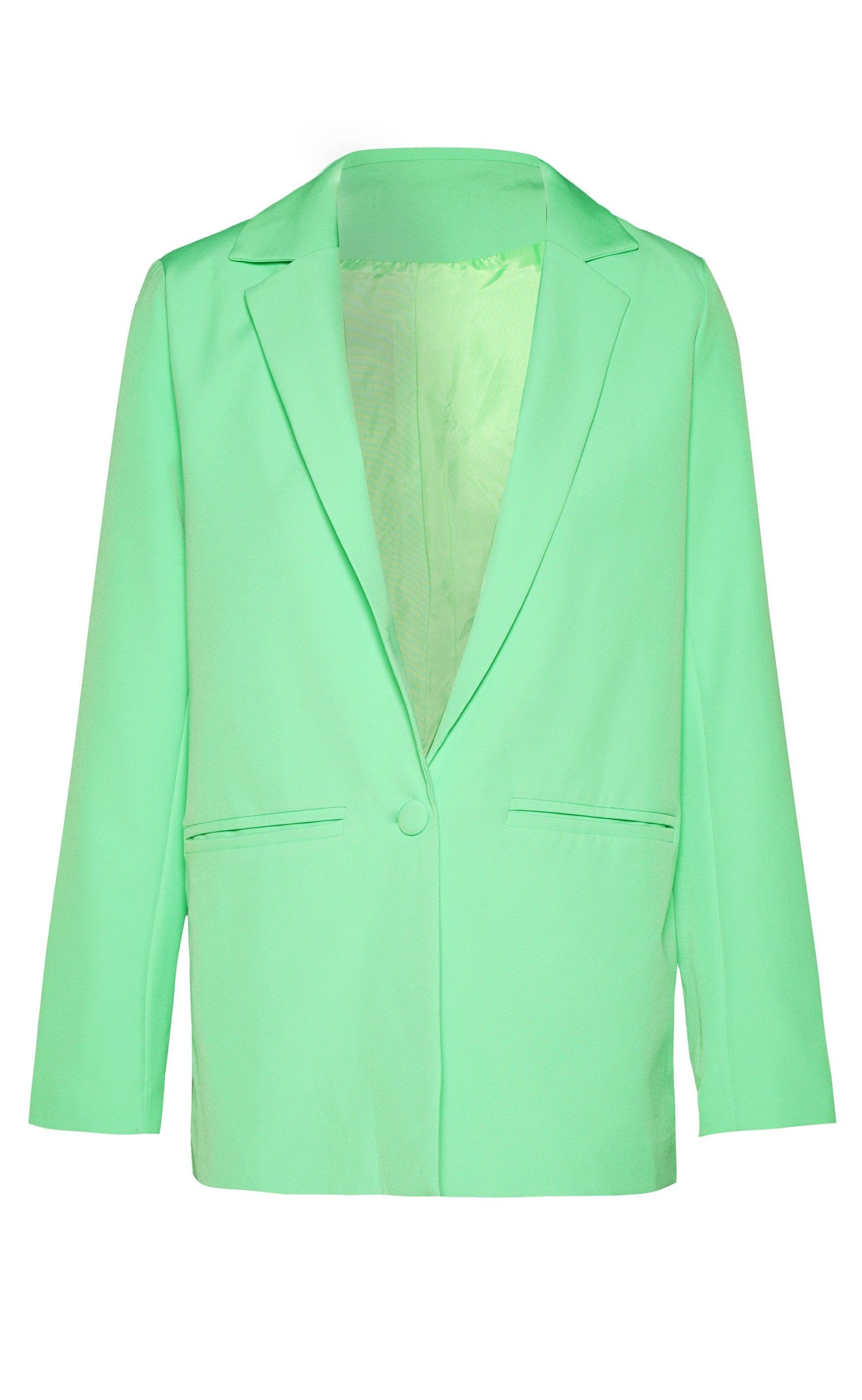 Say INA Copenhagen Blazer - Mai - Neon Green