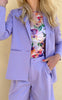 Say INA Copenhagen Blazer - Mai - Purple Pinstripe